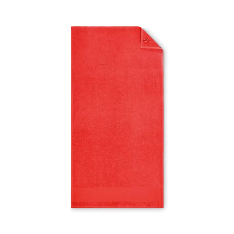 Ręcznik do rąk bawełniany 380 g/m² 50x100 cm ISLAND 50 - Czerwony (MO2765-05)