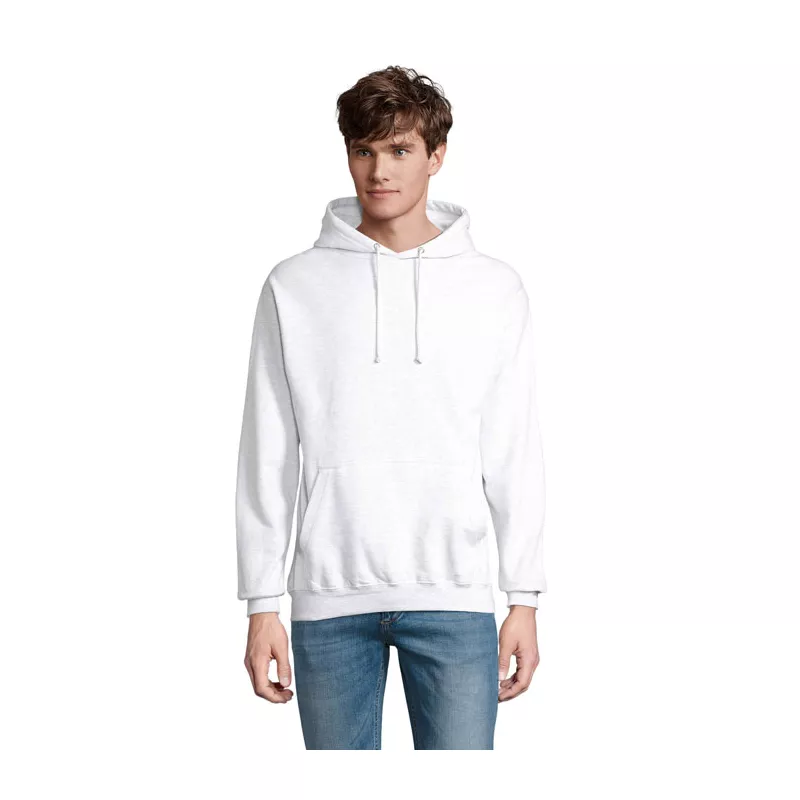 Bluza unisex z kapturem 280 g/m² Sol's CONDOR - Popiól (S03815-AS)