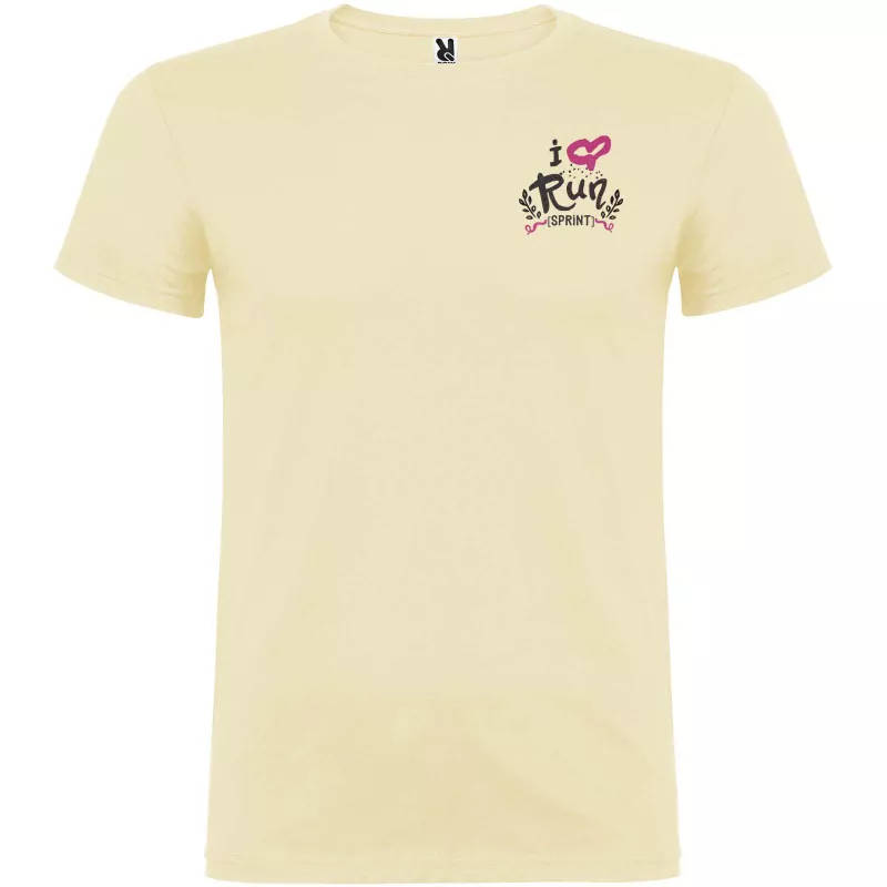 Koszulka T-shirt męska bawełniana 155 g/m² Roly Beagle - Słodki żółty (R6554-SWYELLOW)