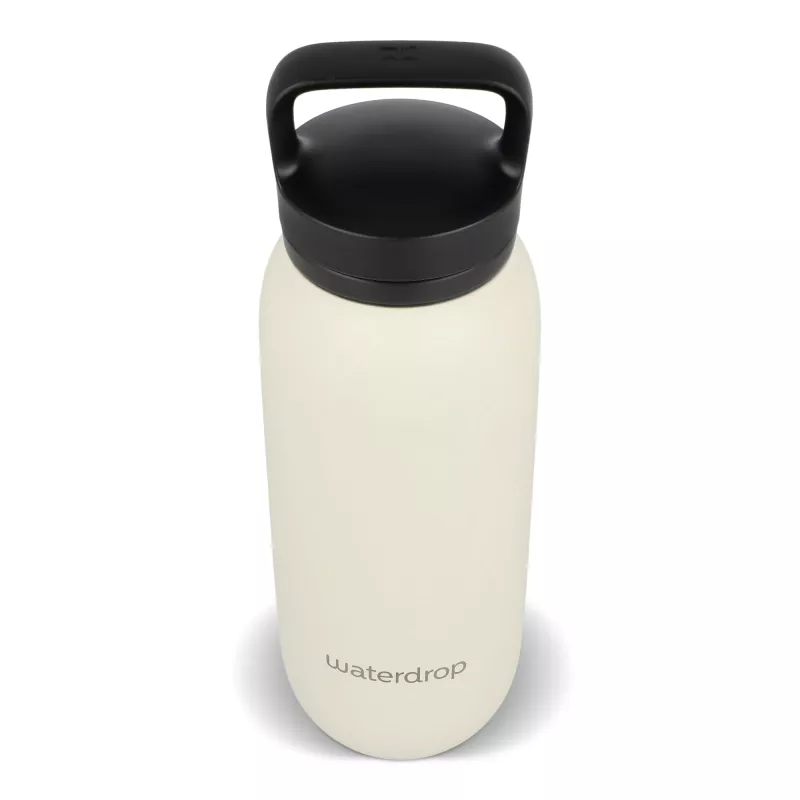 Termiczna butelka uniwersalna Waterdrop z ustnikiem 600 ml - beżowy (LT47000-N0055)