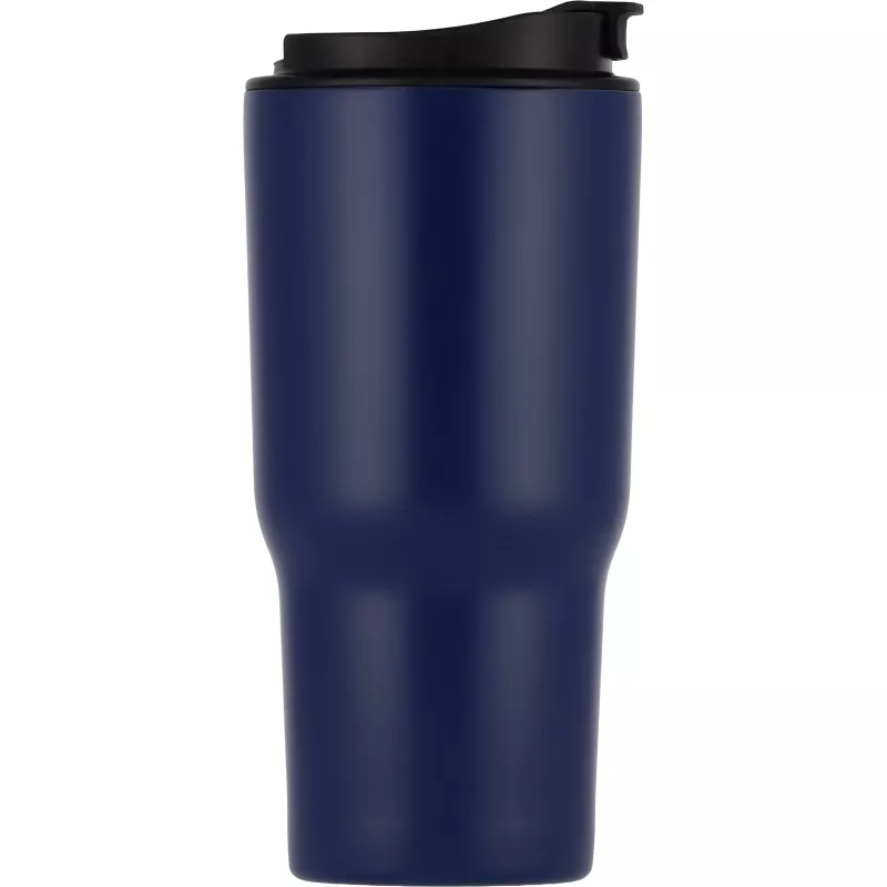 Kubek termiczny 550 ml ze stali z recyklingu DANA - granatowy (8523944)