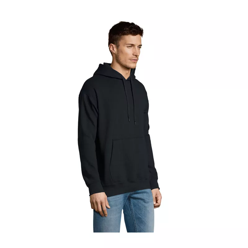 Bluza unisex z kapturem 320 g/m² Sol's SLAM - Granatowy (S13251-NY)
