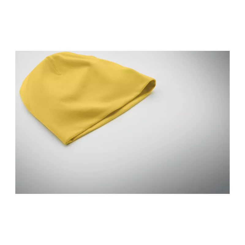Czapka bawełniana ze spandexem 190 g/m² LIGHTY - Zólty (MO6645-08)