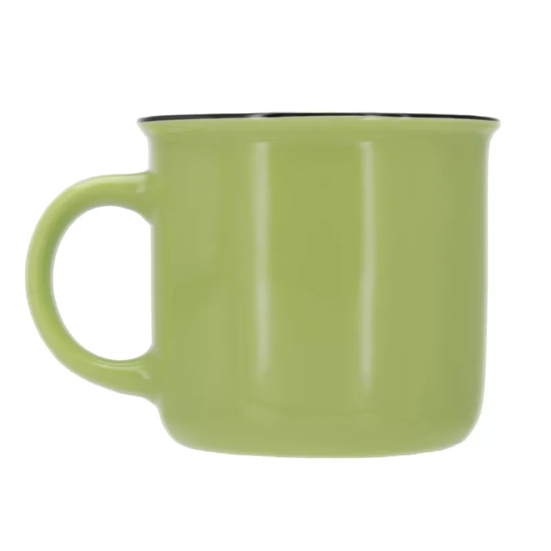 Kubek ceramiczny 350 ml - zielony (8084309)