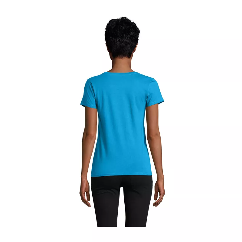 Koszulka organiczna 175 g/m² Sol's PIONEER WOMEN - Aqua (S03579-AQ)