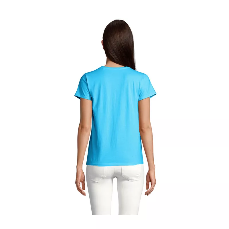 Koszulka damska 150 g/m² Sol's CRUSADER WOMEN - Aqua (S03581-AQ)