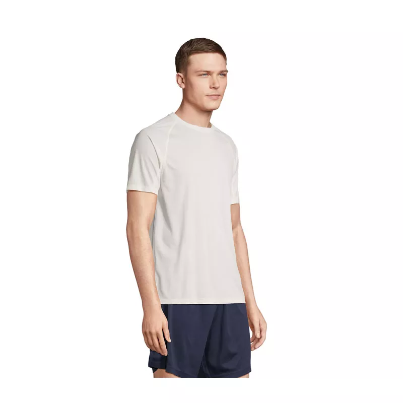 Koszulka sportowa unisex z recyklingu Sol's VORTEX - Off-White (S04787-WW)