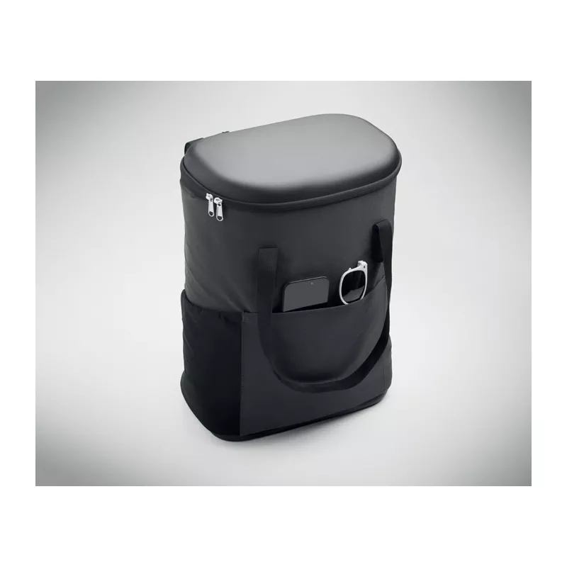 Plecak termiczny z RPET 600D 20 l COLDI - Kamienny Szary (MO2832-15)