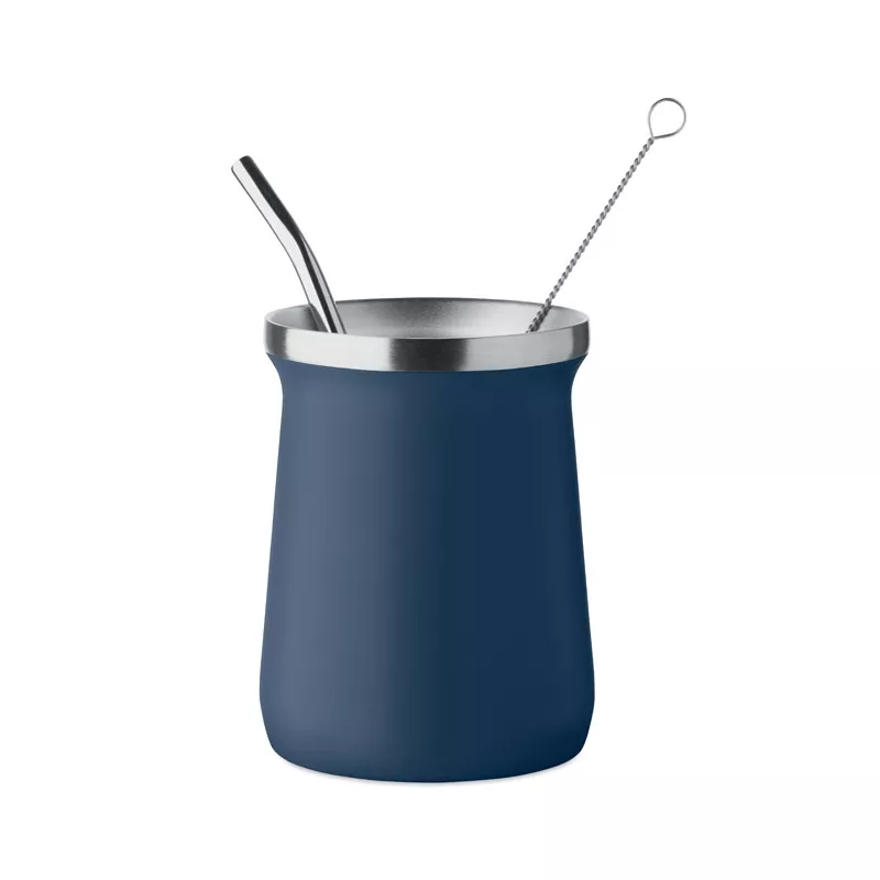 Kubek do yerba mate z bombillą 240 ml MIYERBA - Francuski Granat (MO2776-85)