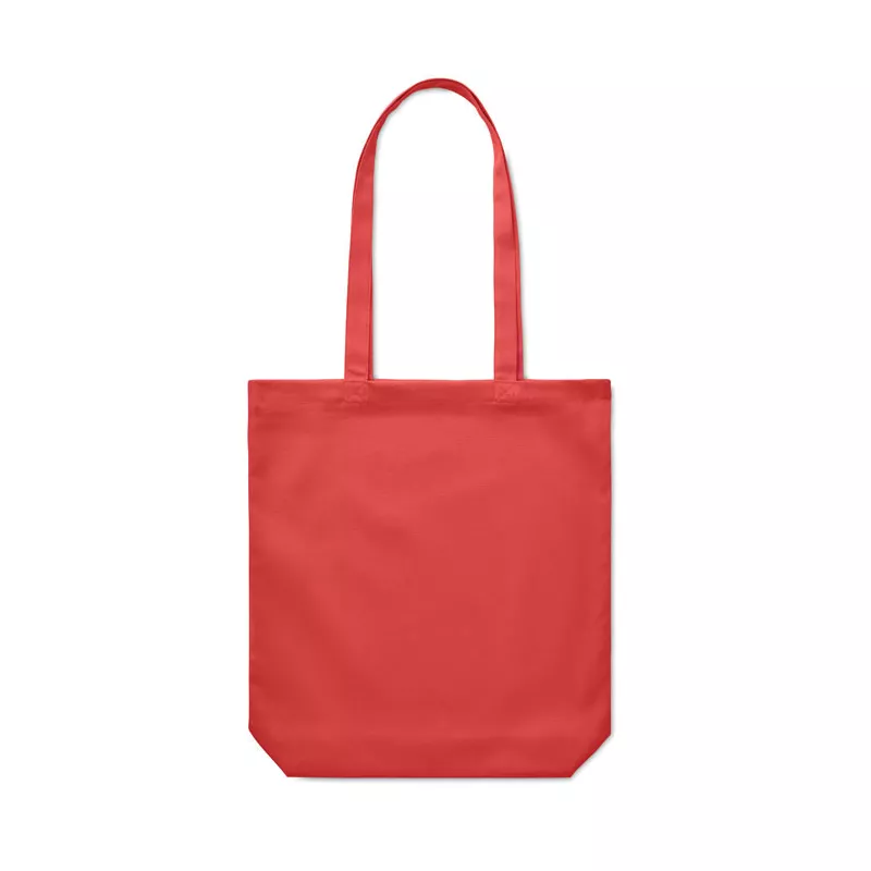 Torba bawełniana na zakupy 270 g/m² RASSA COLOURED - Czerwony (MO6442-05)