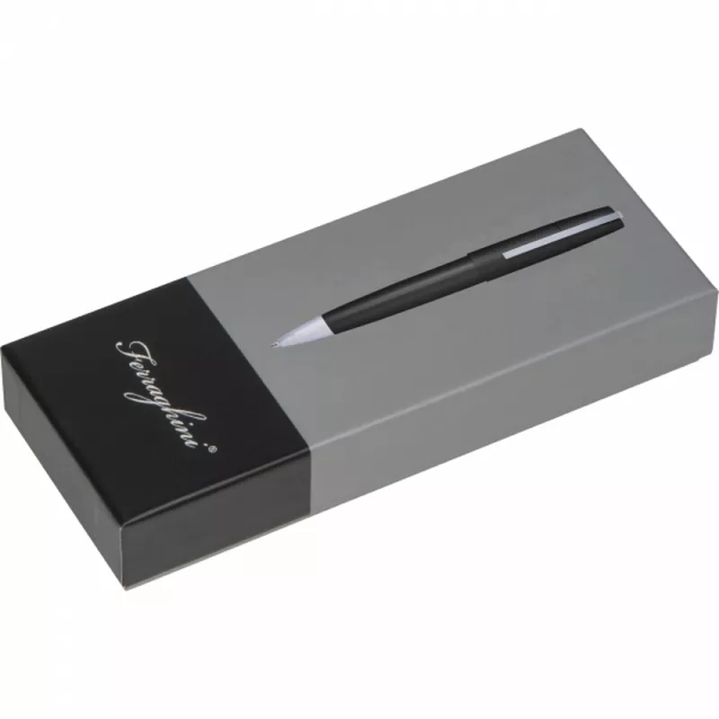Długopis metalowy Ferraghini PATRIZIO - czarny (F26303)