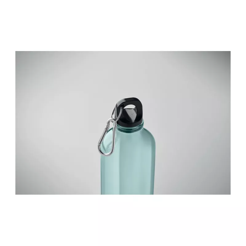 Butelka z RPET z karabińczykiem 500 ml MOSS RE500 - Miętowy Zielony (MO2803-77)