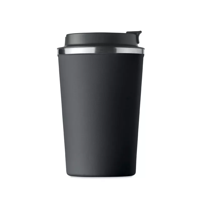 Kubek termiczny ze stali 350 ml BRACE - Czarny (MO6276-03)