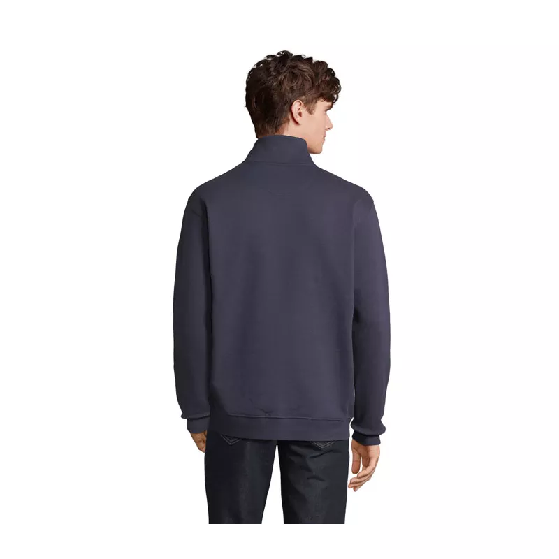 Bluza ze stójką i zamkiem 1/4 Sol's CONRAD - French Navy (S04234-FN)
