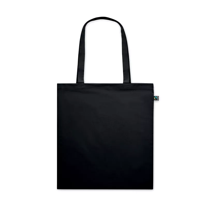 Torba z bawełny Fairtrade 140 g/m² OSOLE COLOUR - Czarny (MO2098-03)