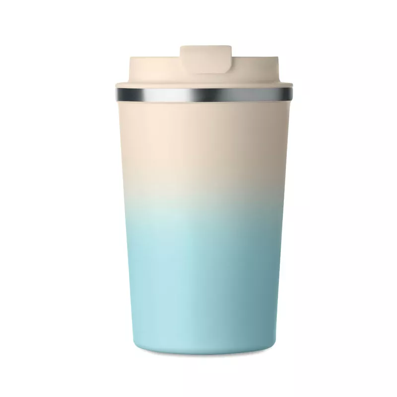 Kubek termiczny stalowy 350 ml BRACE GRADIENT - Baby Blue (MO2885-66)