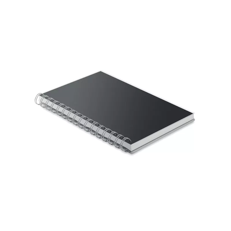 Notes A5 w okładce RPET 80 kartek w linię ANOTATE - Czarny (MO6532-03)
