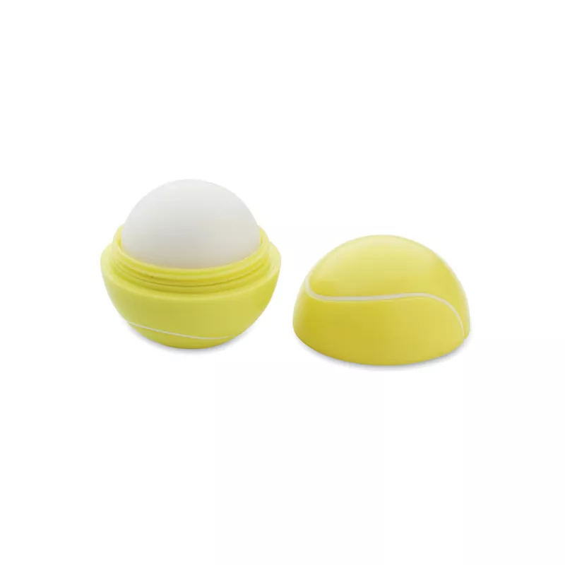 Balsam do ust SPF10 w kształcie piłki tenisowej TENNIS - Zólty (MO2214-08)