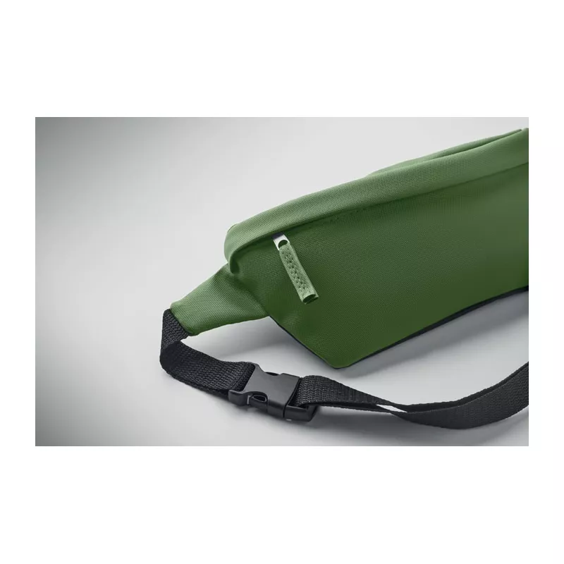 Saszetka biodrowa RPET 600D BANGKOK WAIST - Ciemnozielony (MO2641-60)