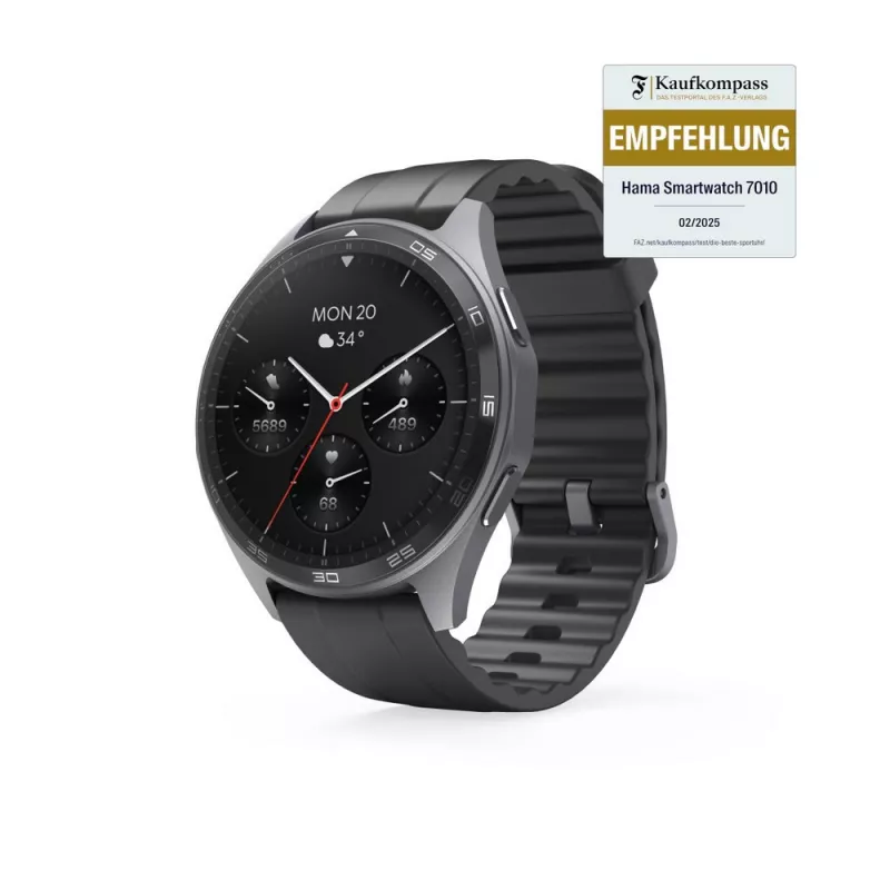Monitor Aktywności Hama Smartwatch 7010 - czarny (VH033-03)