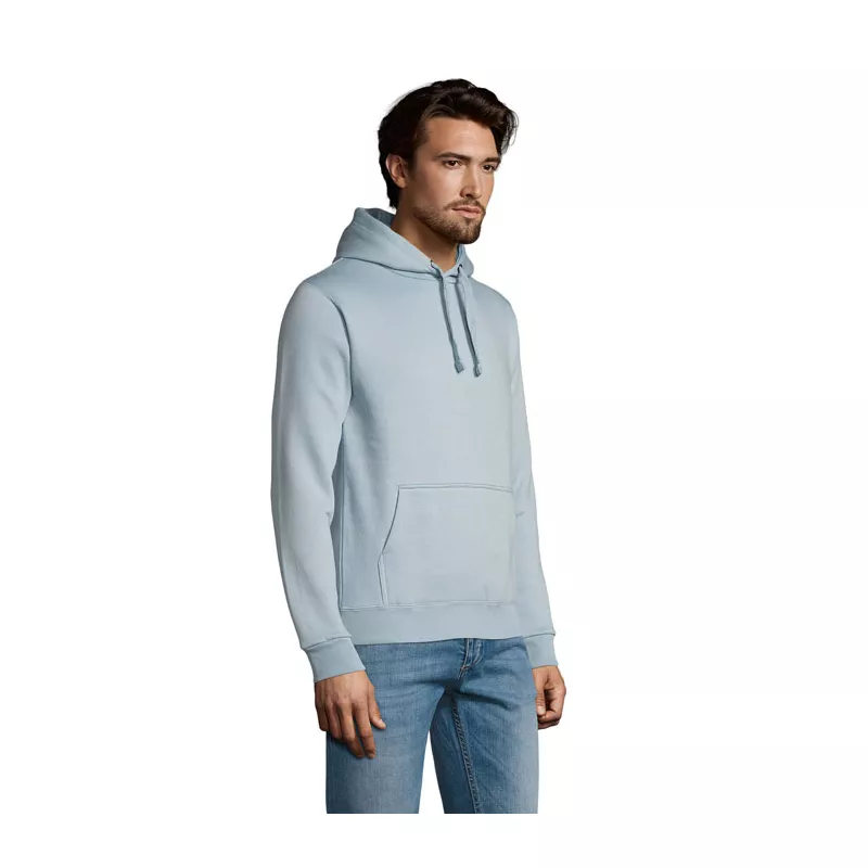 Bluza męska z kapturem 280 g/m² Sol's SPENCER - Creamy Blue (S02991-CY)