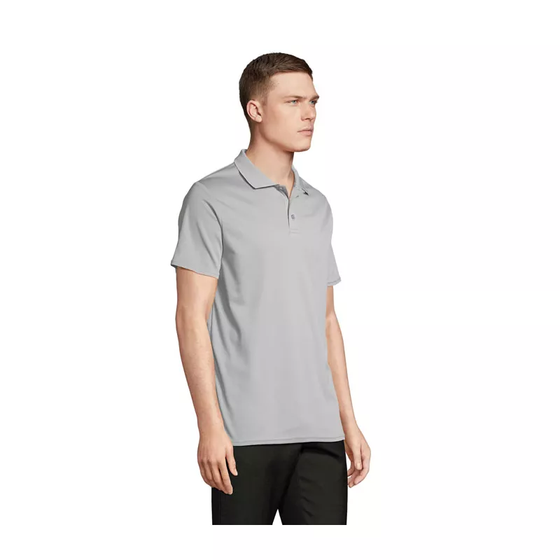 Polo sportowe unisex z recyklingu Sol's PITCHER - Pure Grey (S04442-PG)