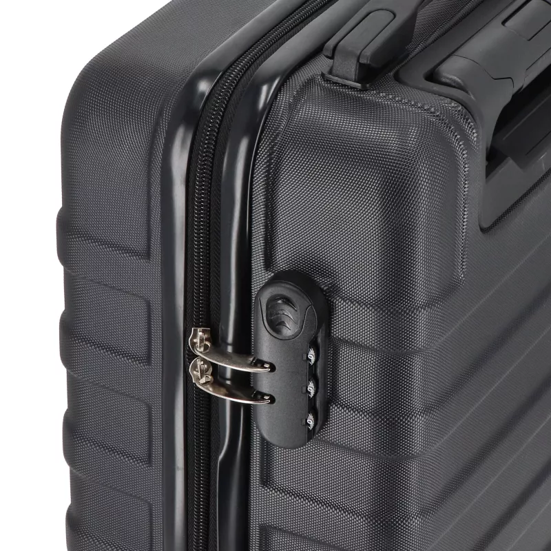 Wózek podróżny pod siedzenie 14 cali (35.6cm) - czarny (LT95398-N0002)