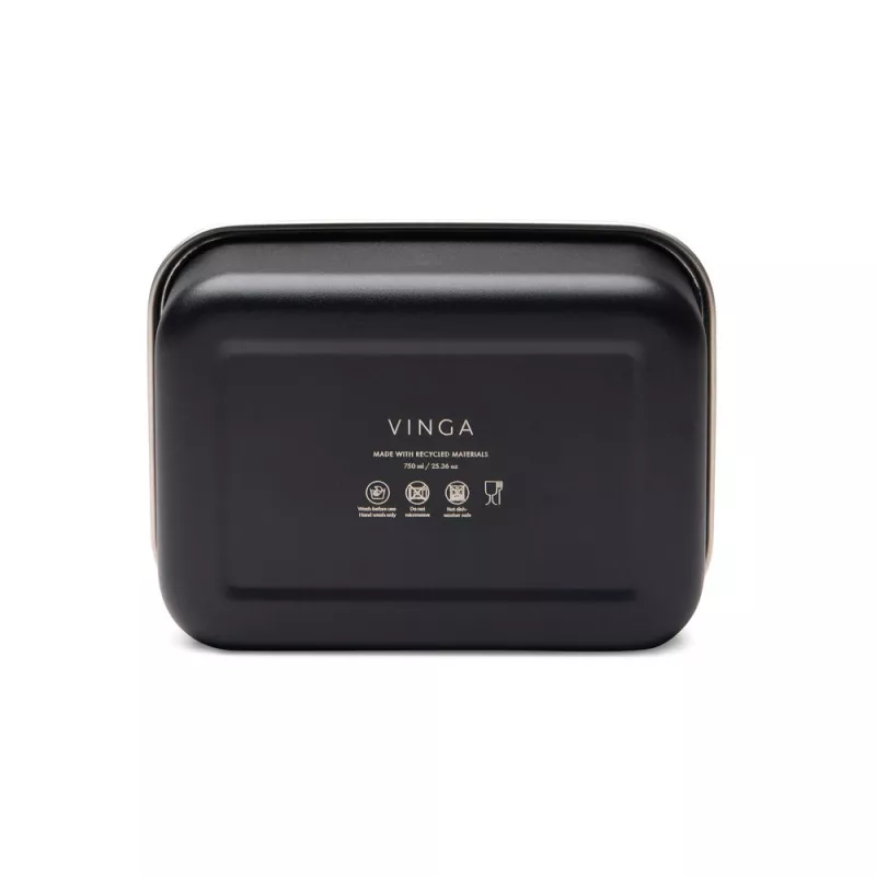 Lunchbox, pudełko śniadaniowe VINGA Parks - black (VG672-03)