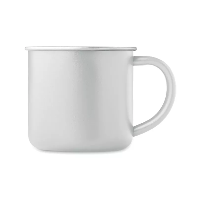 Kubek ze stali z recyklingu 300 ml CARIBU - Bialy (MO2226-06)