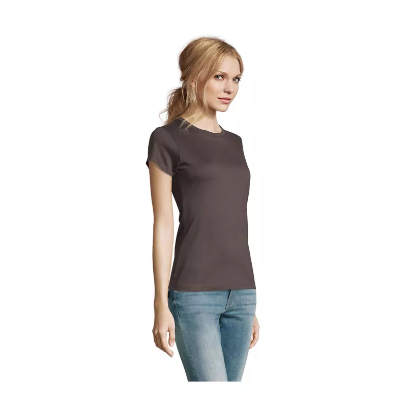Koszulka damska 190 g/m² Sol's IMPERIAL WOMEN - Ciemny Szary (S11502-DG)