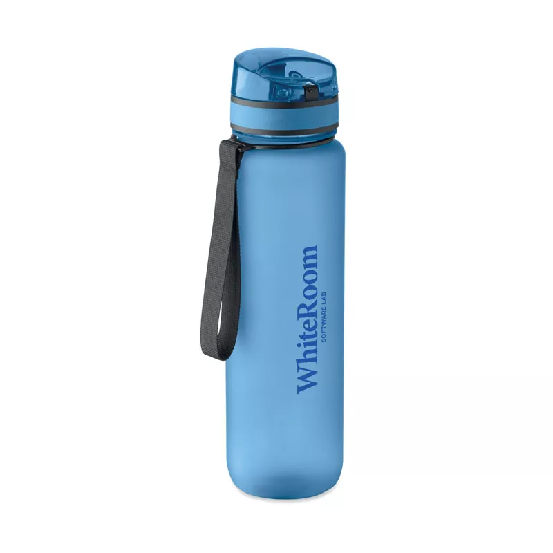 Butelka sportowa RPET 1000 ml ISFORDEN MARK - Przezroczysty Blekitny (MO2672-52)