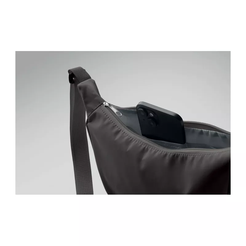 Torba crossbody z oxford 400D KOROVIN CROSS - Kamienny Szary (MO2685-15)