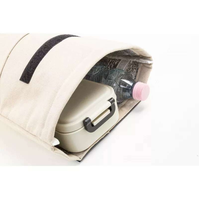 Rekan Cool torba termiczna z recyklingowanego płótna - naturalny-a (AP800122-00)