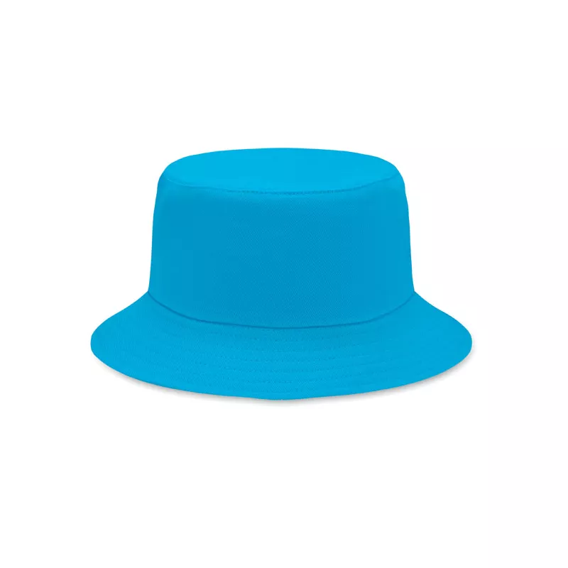 Kapelusz przeciwsłoneczny bawełniany 260 g/m² MONTI - Turkusowy (MO2261-12)