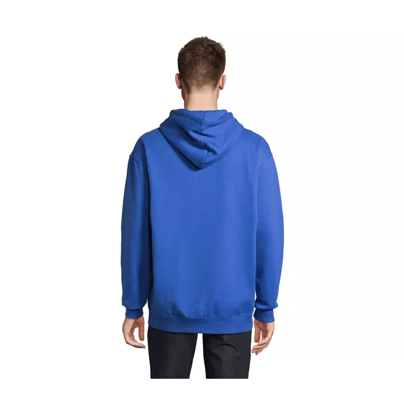 Bluza rozpinana z kapturem Sol's CARTER - Niebieski (S03812-RB)