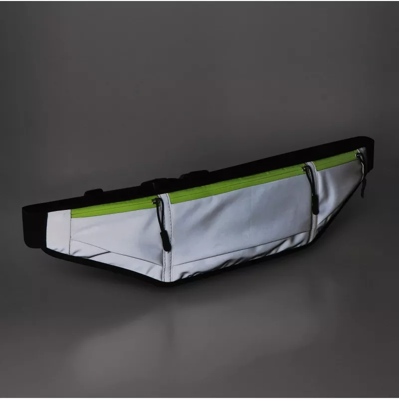 Odblaskowa saszetka na pasek Sifan - szary (LT95325-N0061)