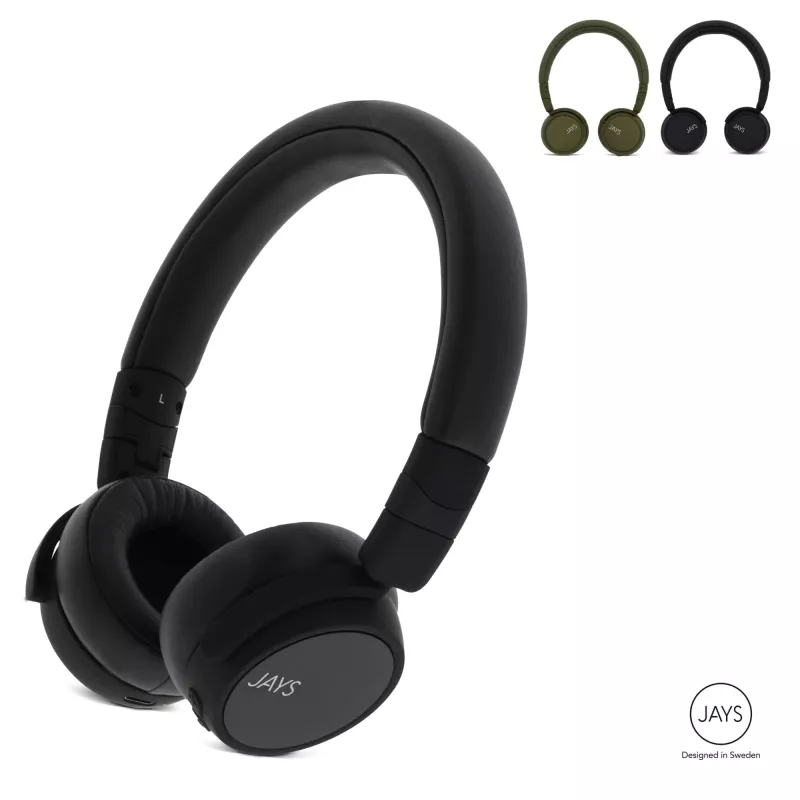 T00247 | Słuchawki Bluetooth Jays x-Seven - czarny (LT45300-N0002)