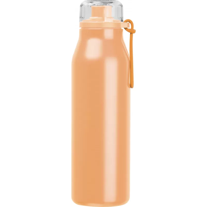 Butelka termiczna stalowa z recyklingu GRAND HAVEN MoLu 640 ml - pomarańczowy (534910)