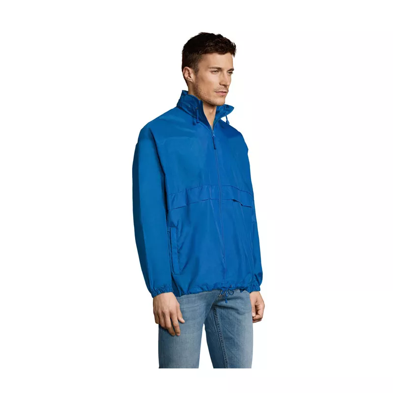 Kurtka wiatrówka unisex wodoodporna Sol's SURF - Niebieski (S32000-RB)