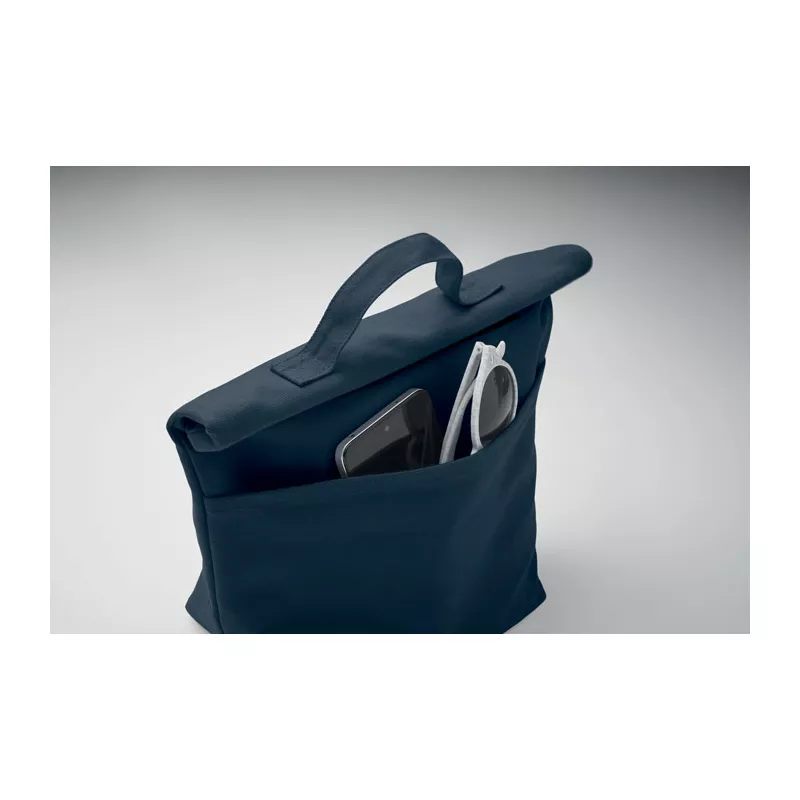 Torba termiczna na lunch z recyklingu RECOBA COLOUR - Francuski Granat (MO2551-85)