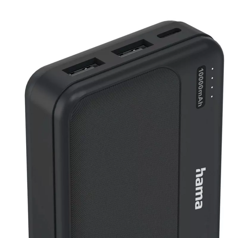 Power bank 10000 mAh Hama Power Pack Pocket - czarny (VH082-03)