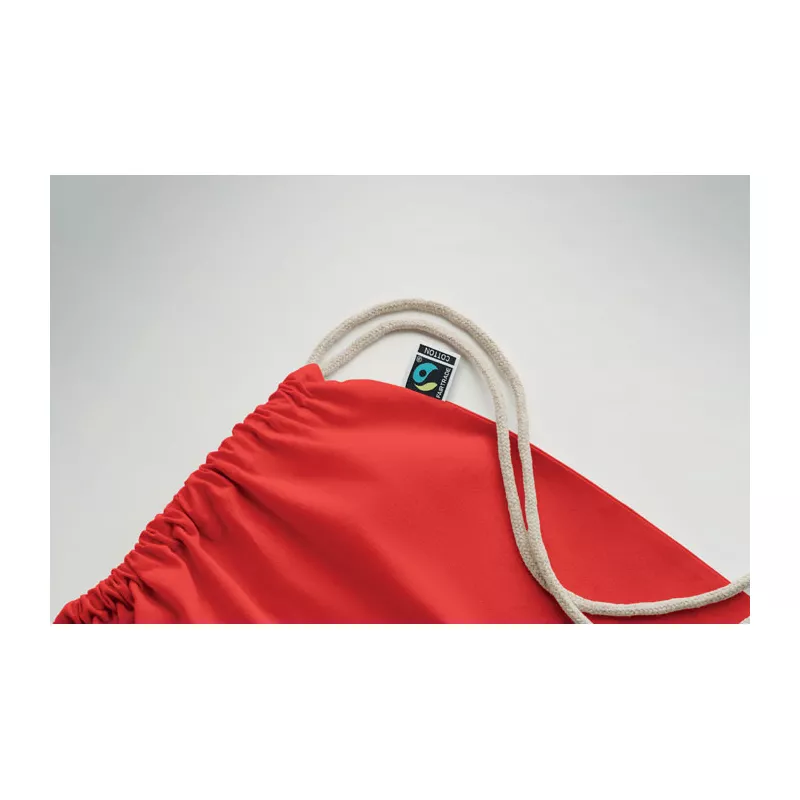 Worek Fairtrade 180 g/m² OSOLE DRAW COLOUR - Czerwony (MO2591-05)
