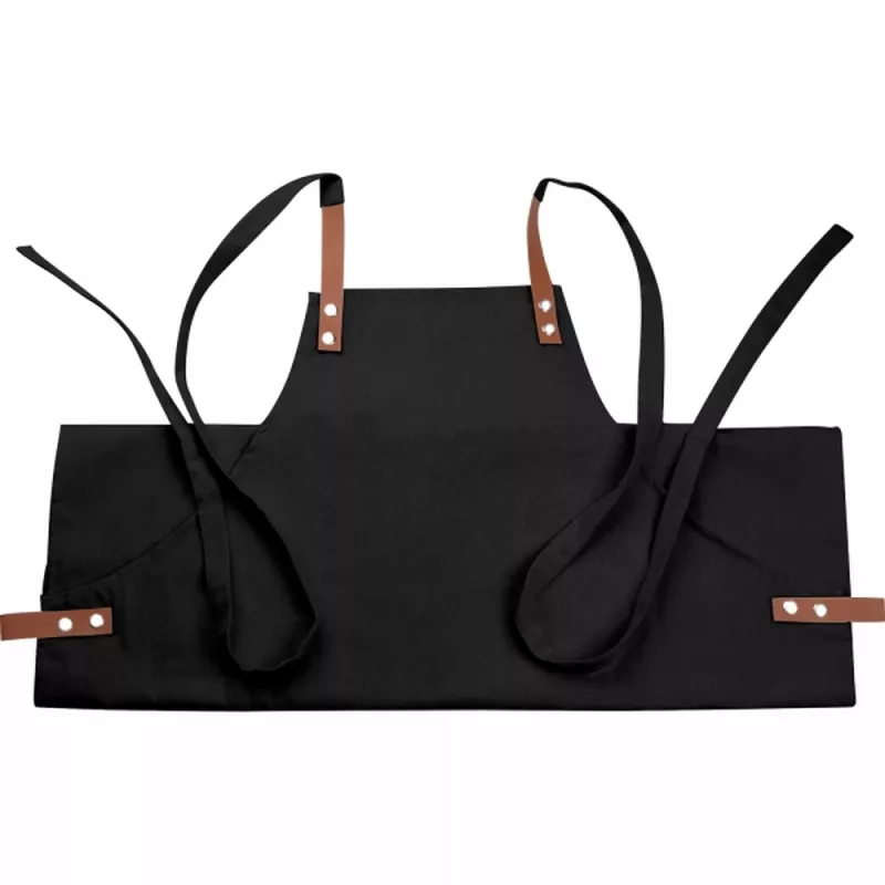 Fartuch kelnerski 340g/m² SHANE - czarny (8296303)