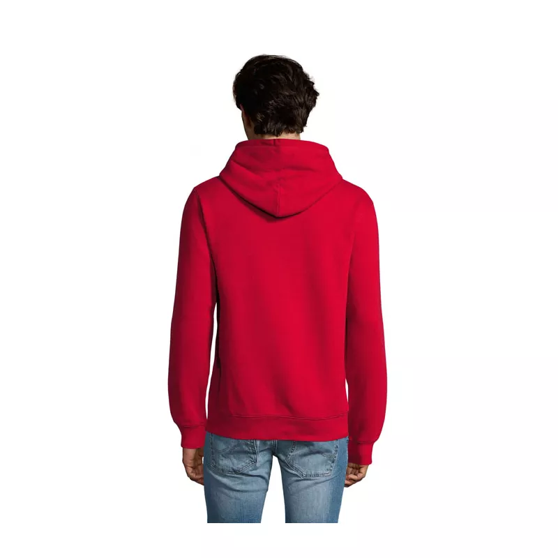 Bluza męska z kapturem 280 g/m² Sol's SPENCER - Czerwony (S02991-RD)