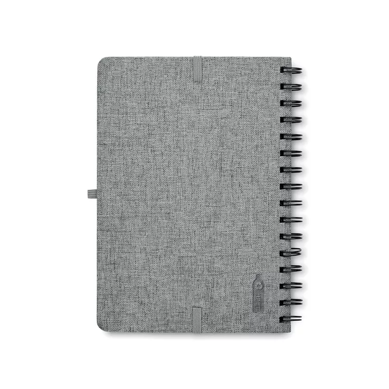 Notes A5 z podstawką 80 kartek w linię STRATA - Szary (MO2522-07)