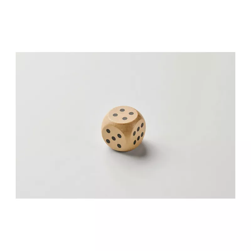 Kostka do gry drewniana 3 cm DADIN - Drewna (MO2613-40)