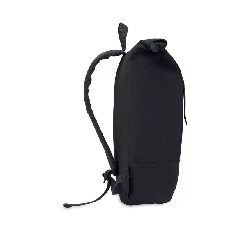 Plecak rolltop na laptop 15" 340 g/m² KOPER ROLL - Czarny (MO2400-03)