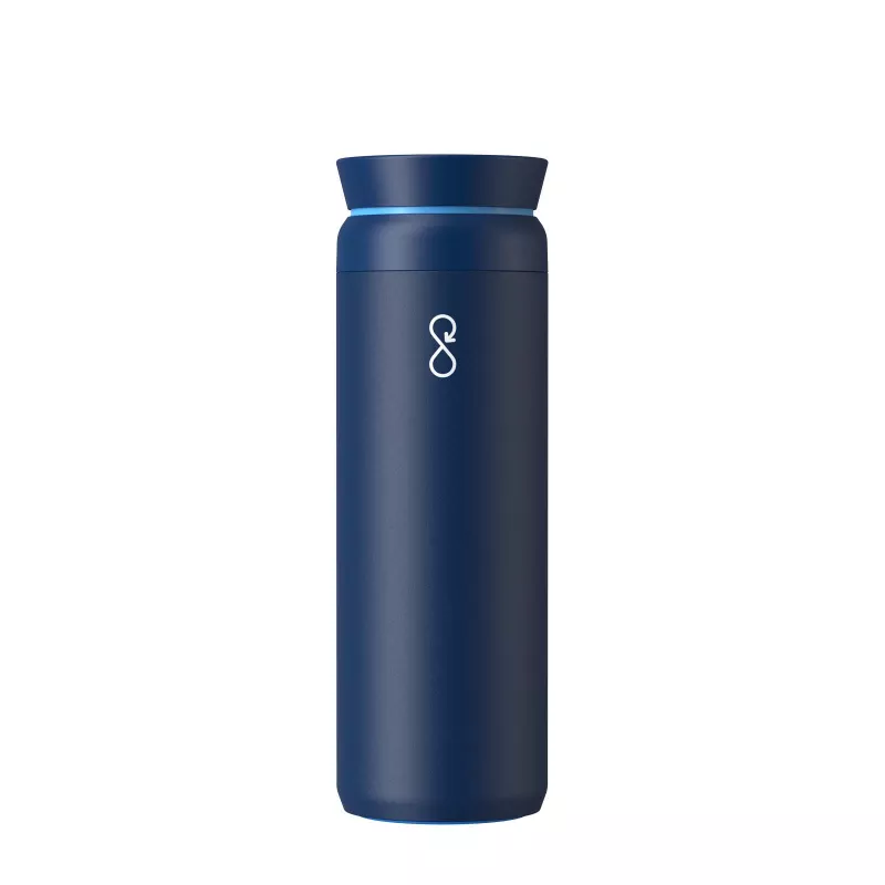Ocean Bottle Peak Brew 590 ml kubek z recyklingowanej stali nierdzewnej - Ocean Blue2 (10094155)
