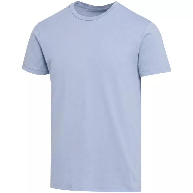 Balfour organiczna koszulka unisex o gramaturze 200 g/m² z krótkim rękawem i certyfikatem OCS - Niebieski mgła (39557-MISTBLUE)