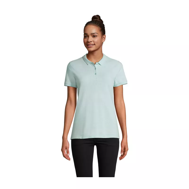 Polo damskie organiczne 170 g/m² Sol's PLANET WOMEN - Arctic Blue (S03575-AA)